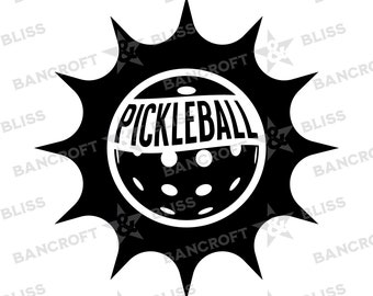 Pickleball SVG Pickleball Player SVG Pickleball Ball SVG Pickleball png  svg digital download Pickleball Clip Art for Cricut, Laser