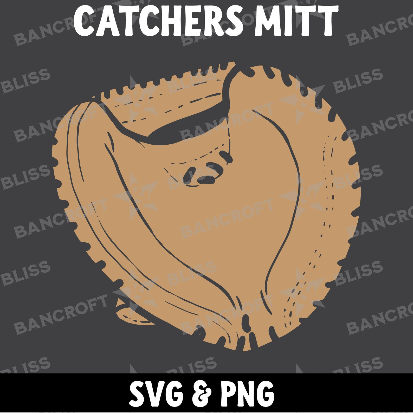 Catchers Mitt SVG Baseball SVG Baseball Mitt SVG Catchers Mitt Png ...