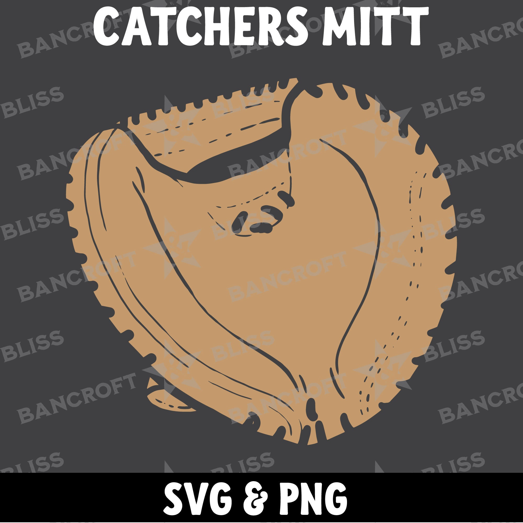 Catchers Mitt SVG Baseball SVG Baseball Mitt SVG Catchers Mitt Etsy