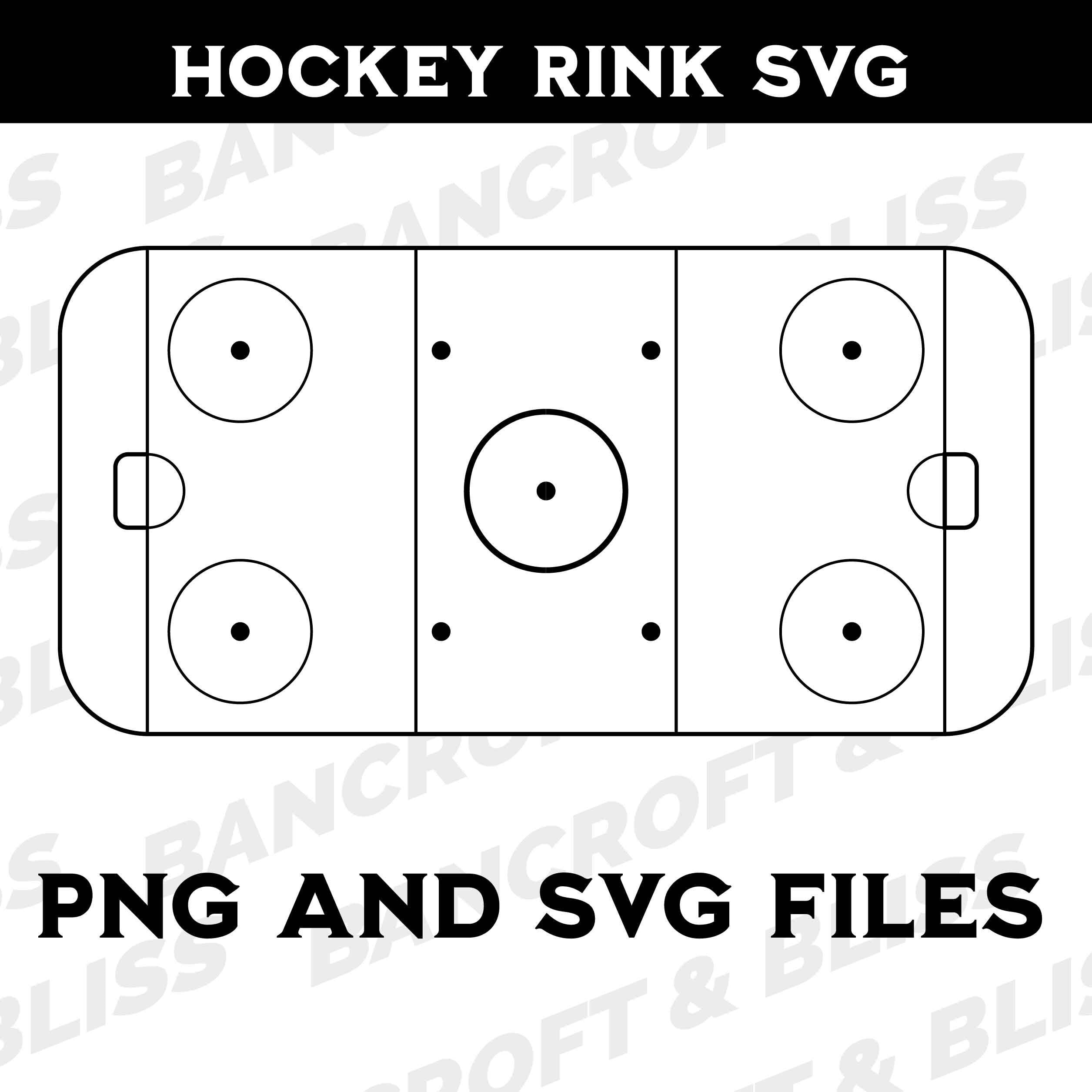 Hockey Rink SVG Hockey SVG Hockey Ice Rink Svg Hockey Rink PNG Hockey