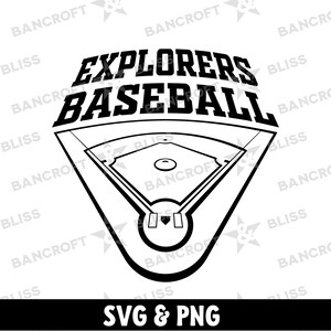 Explorers Baseball svg Explorers svg Explorers png Baseball Explorers SVG Explorers Mascot SVG Explorers School Logo Explorers Shirt Design