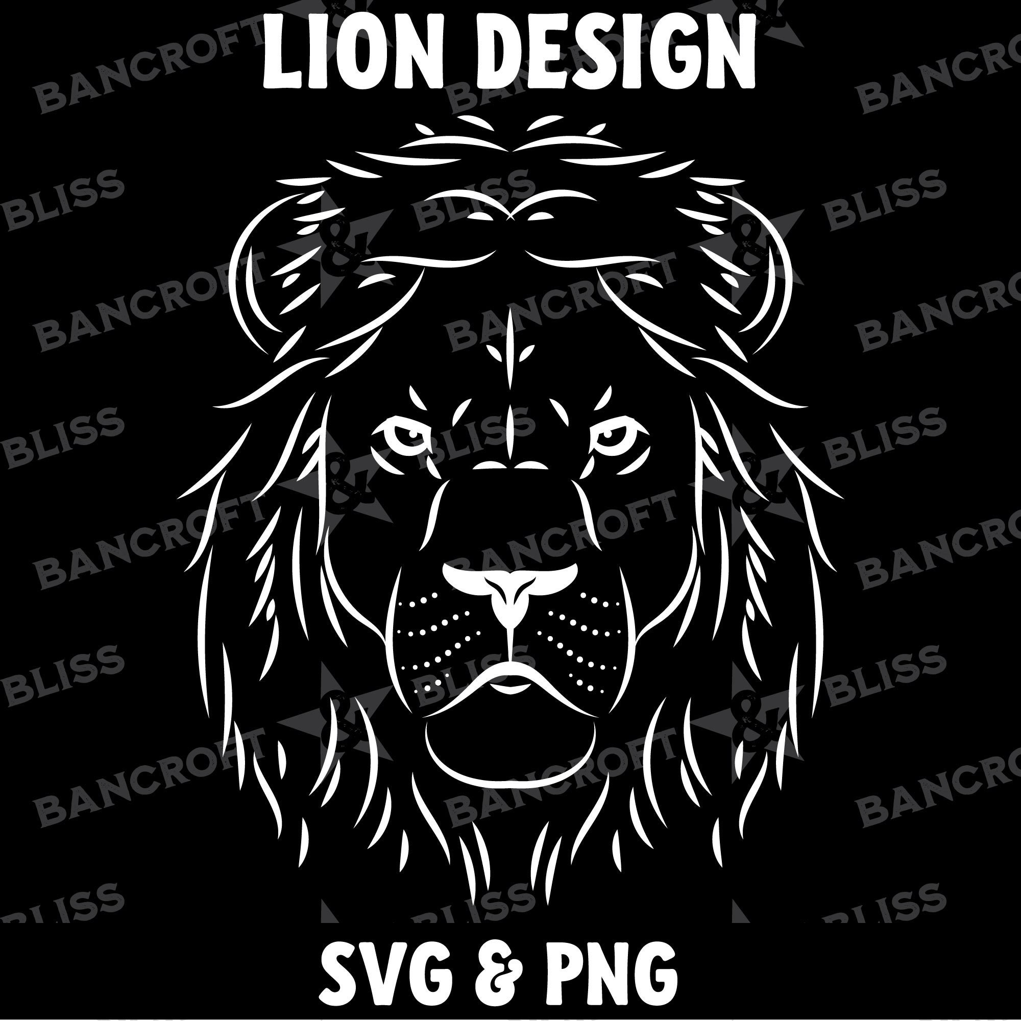 Lion Svg Lion Clipart Svg Lion Art Lion Graphic Male Lion Svg Lion Line