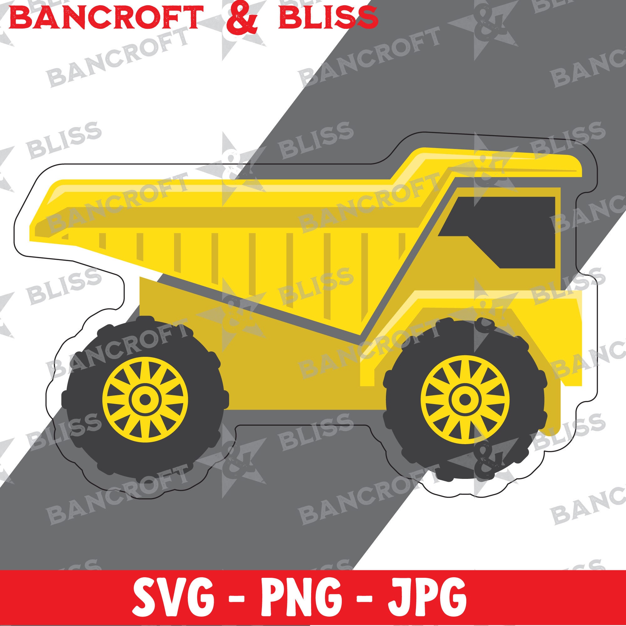 Tonka truck svg - Etsy México, image size:2000x2000