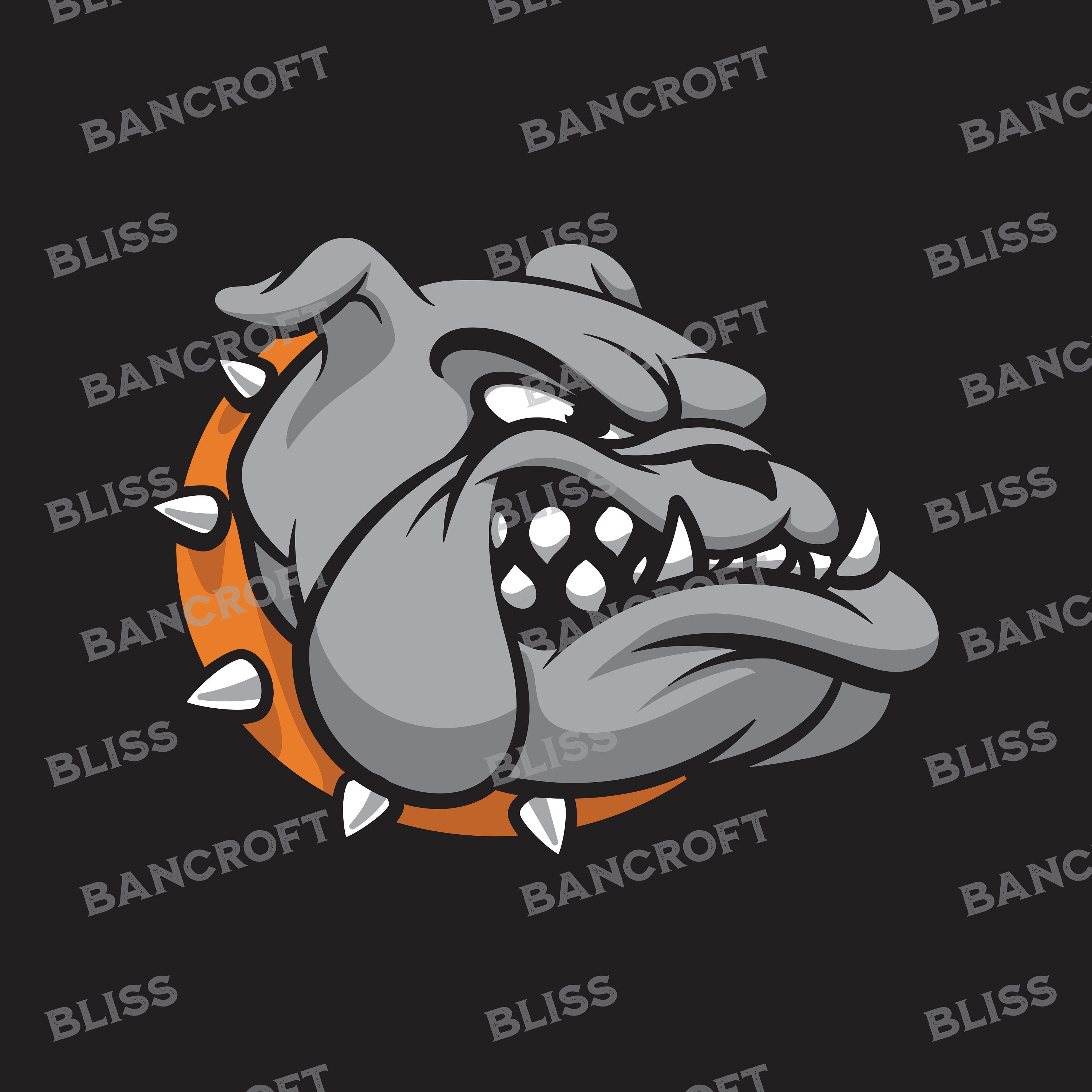 Bulldog Mascot Vector Full Set Digital Instant Download - SVG, PNG, JPG ...