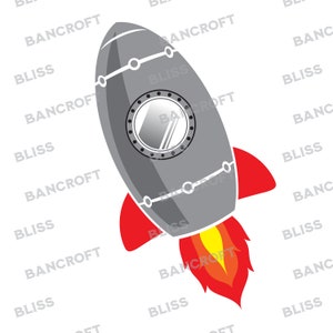 Rocket Ship svg Kids Birthday Clip Art Boys Birthday svg space rocket svg