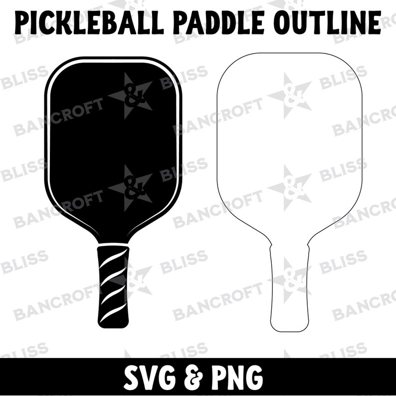 Pickleball SVG Pickleball Paddle SVG Pickleball Racket SVG Etsy