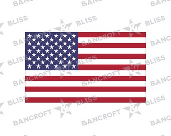 American flag SVG United States flag svg  clip art Instant Download - SVG, PNG - Cricut, Glowforge, Laser, Heat Transfer
