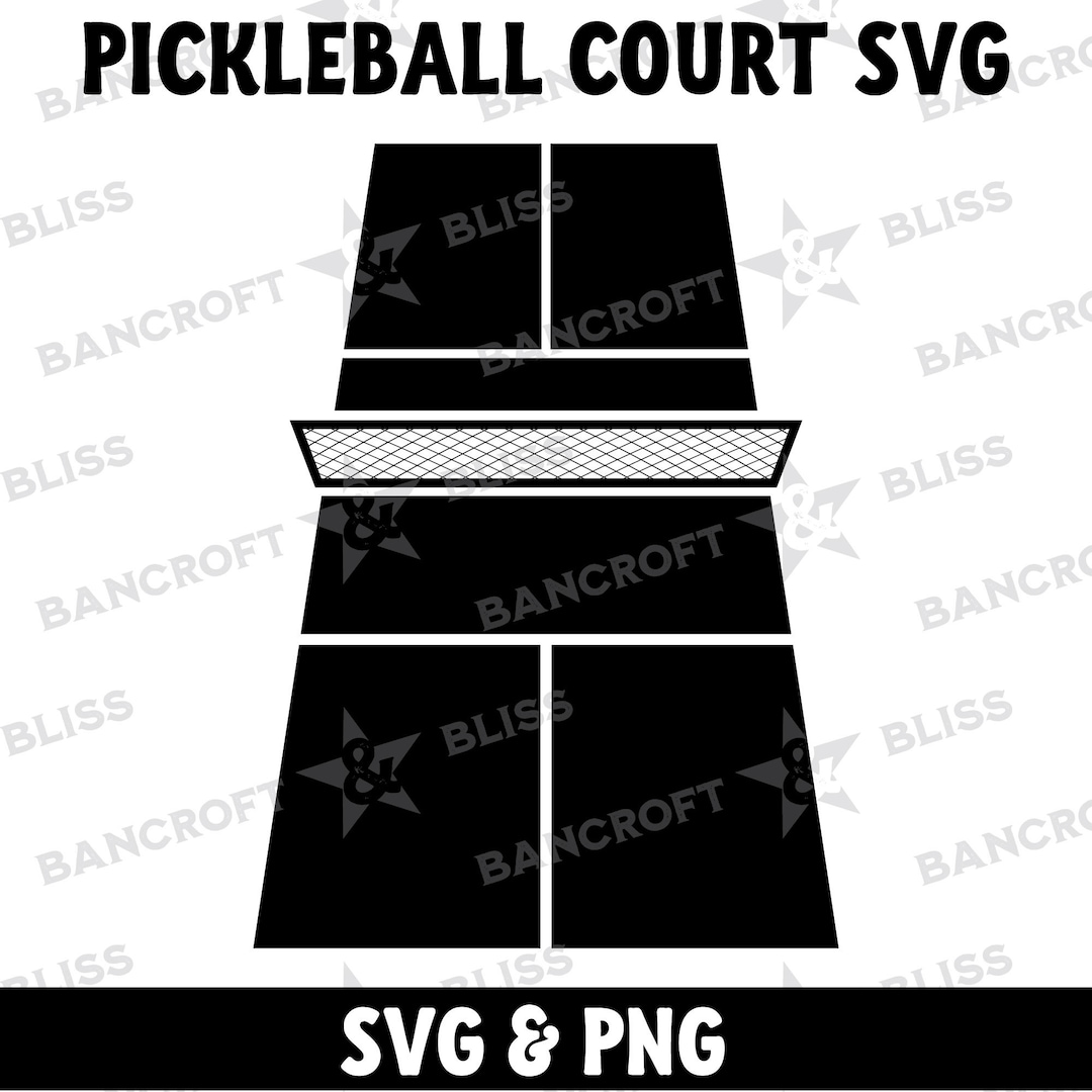 Pickleball SVG Pickleball Court SVG Pickleball Ball SVG Etsy