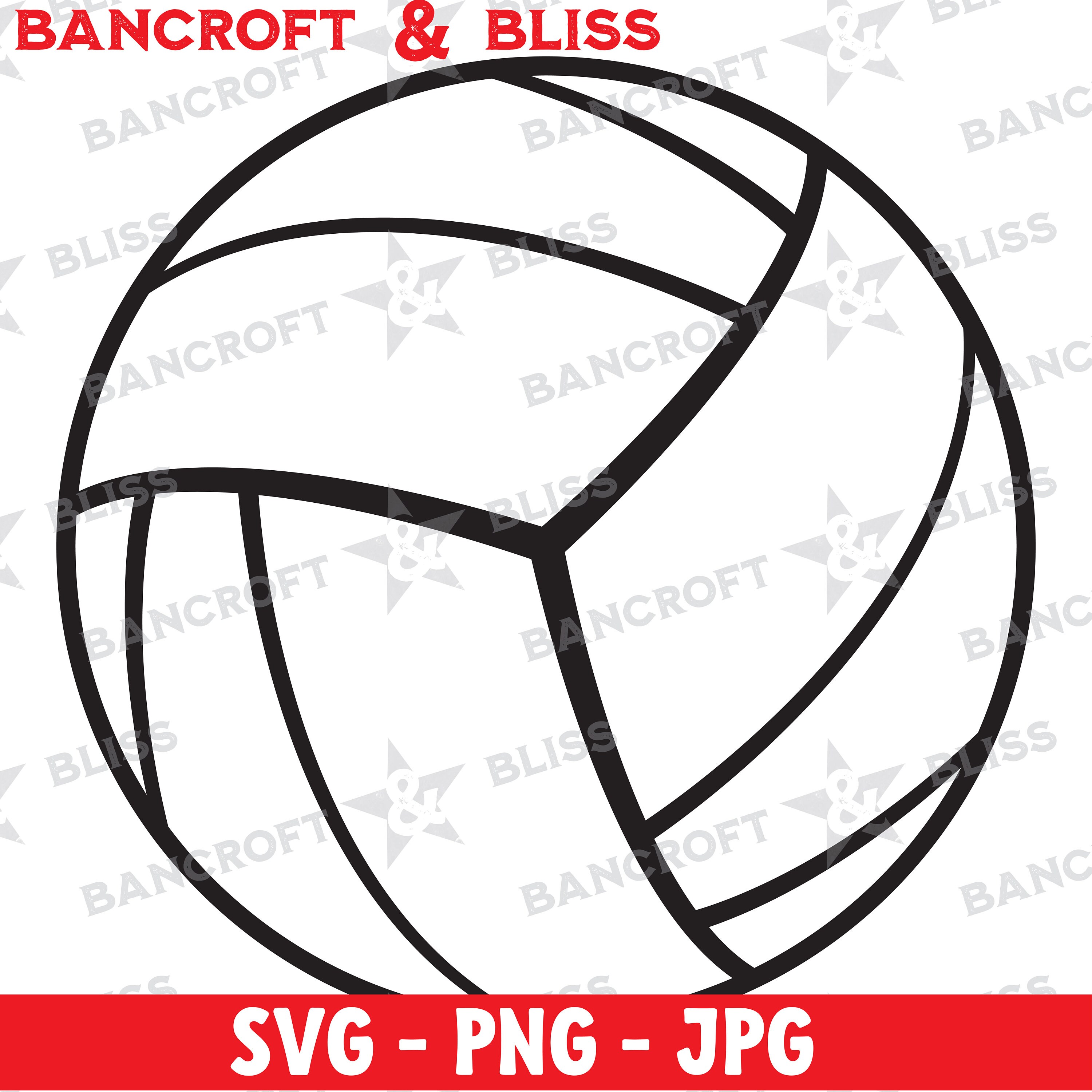 Volleyball Svg Volleyball Digital Download SVG PNG JPG - Etsy