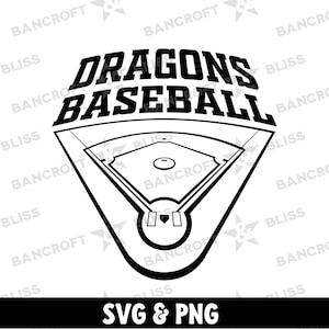 Dragons Baseball svg Dragons svg Dragons png Baseball Dragons SVG Dragons Mascot SVG Dragons School Logo Dragons Shirt Design Team Logo