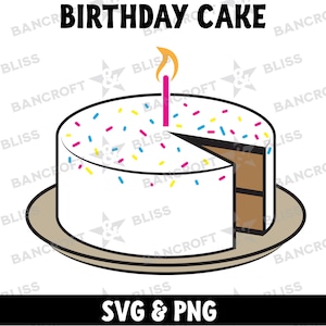 Birthday Cake SVG Cake SVG Birthday SVG Cartoon Birthday Cake svg Cake Vector Birthday Cake png Cake png Cake clip art Birthday svg cake