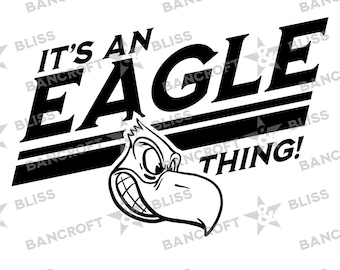 Eagles SVG Eagles PNG Eagle Fan Eagle Clipart Eagle t-shirt design Eagles School Spirit Eagles Football High School Eagles Football