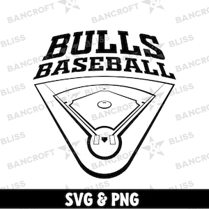 Bulls Baseball svg Bulls Softball svg Bulls png Bulls SVG Bulls SVG Bulls Mascot SVG Bulls School Logo Bulls Shirt Design Team Logo