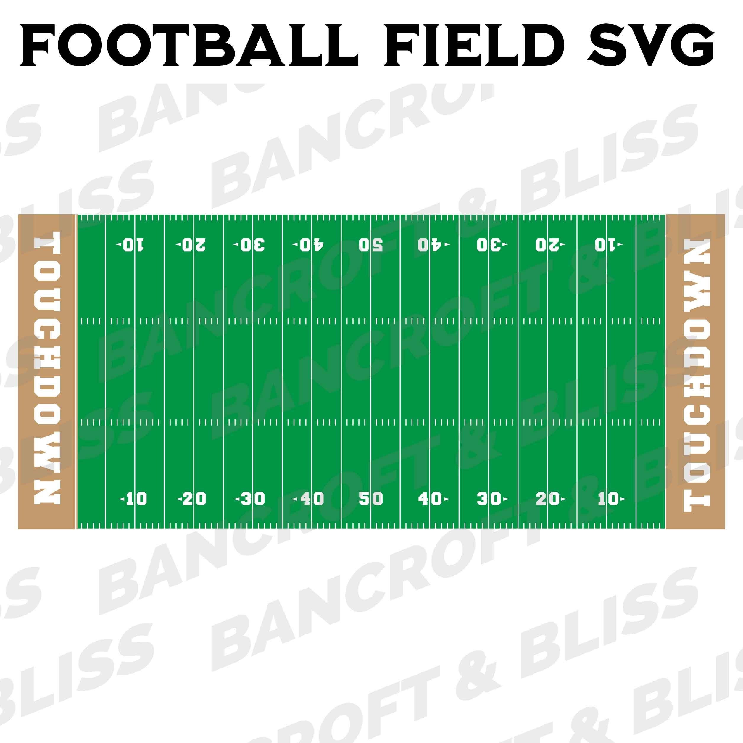 Football Field Svg Football Field Png Football Svg Football Png