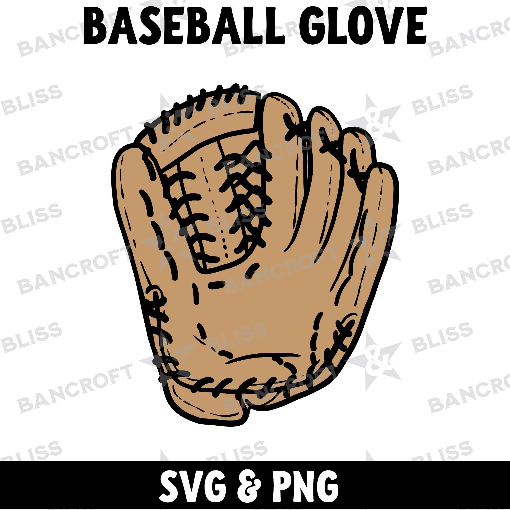 Baseball Mitt SVG Baseball SVG Baseball Glove Svg Baseball Mitt PNG