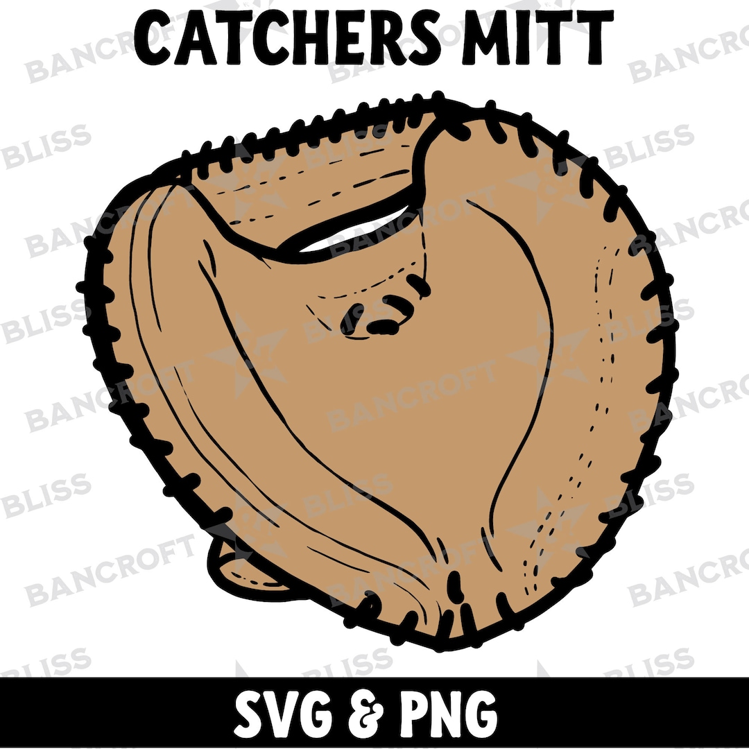 Catchers Mitt SVG Baseball SVG Baseball Mitt SVG Catchers Mitt Png