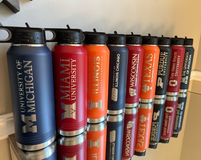 Custom Logo High School or College Graduation Personalized Engraved Water Sports Bottle 32oz
