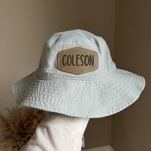 Personalized Baby Sun Hat: Adjustable 50SPF Beach Bonnet image 10