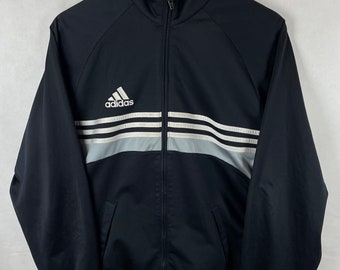 Vintage Adidas chaqueta de pista tamaño M S