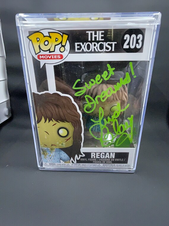 The exorcist autographed funko pop | Etsy