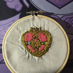 Cosmic Heart Compact 3&quot; Embroidery Hoop