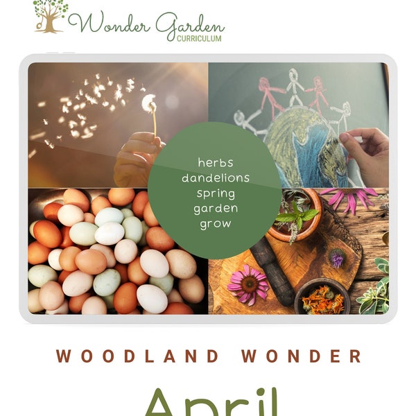 April Preschool Curriculum for Homeschoolers: Secular, Whole-child focus, Hands-on