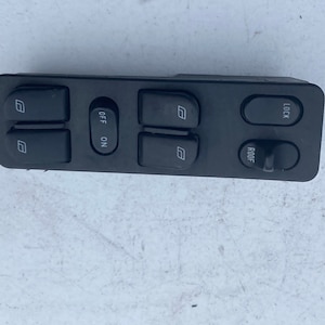 Saab 9000 Center Console Window Master Switch 4519120
