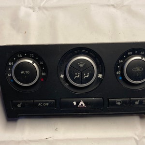 Saab 9 3 Climate Control Panel Automatic 2007-2011 w Heated Seats Fahrenheit 12772894 12763649