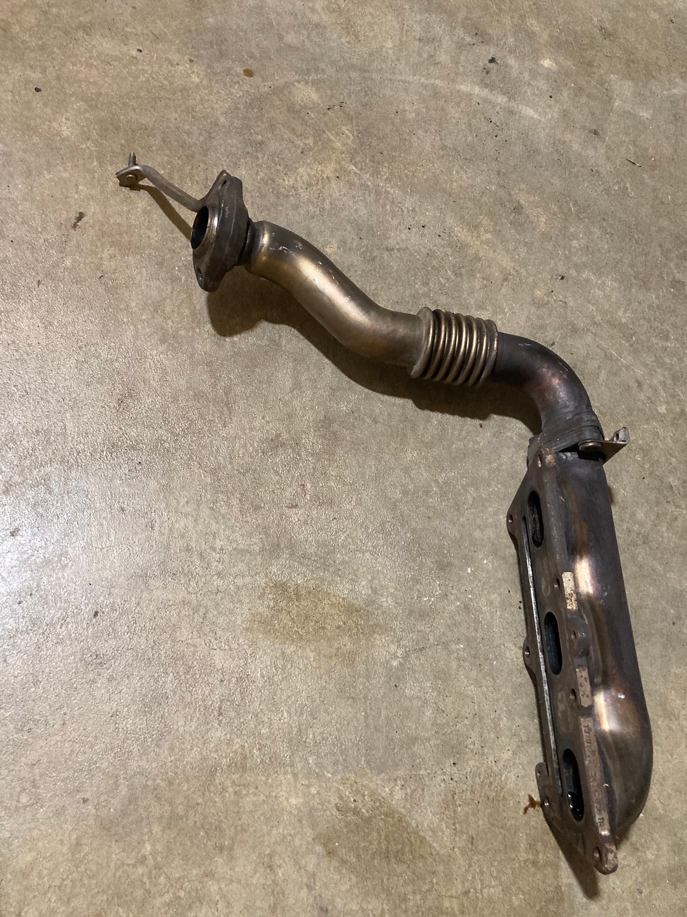 Saab 9 3 2.8L 6cyl Auspuffkrümmer Hinten 55564309 55564309 /Pipe  
