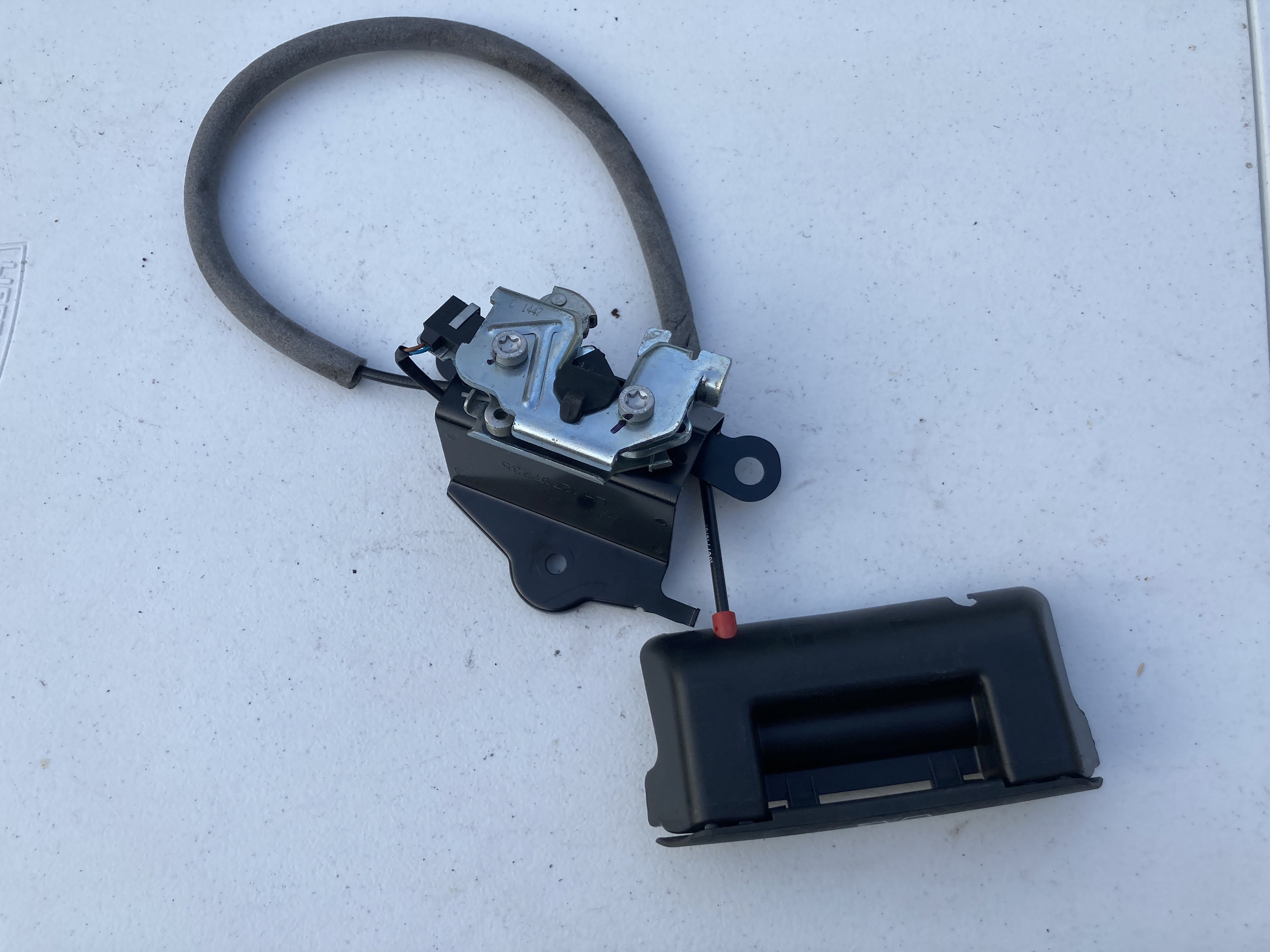 Saab 9 3 Rear Seat Release Latch Lock Left 12797235 Etsy