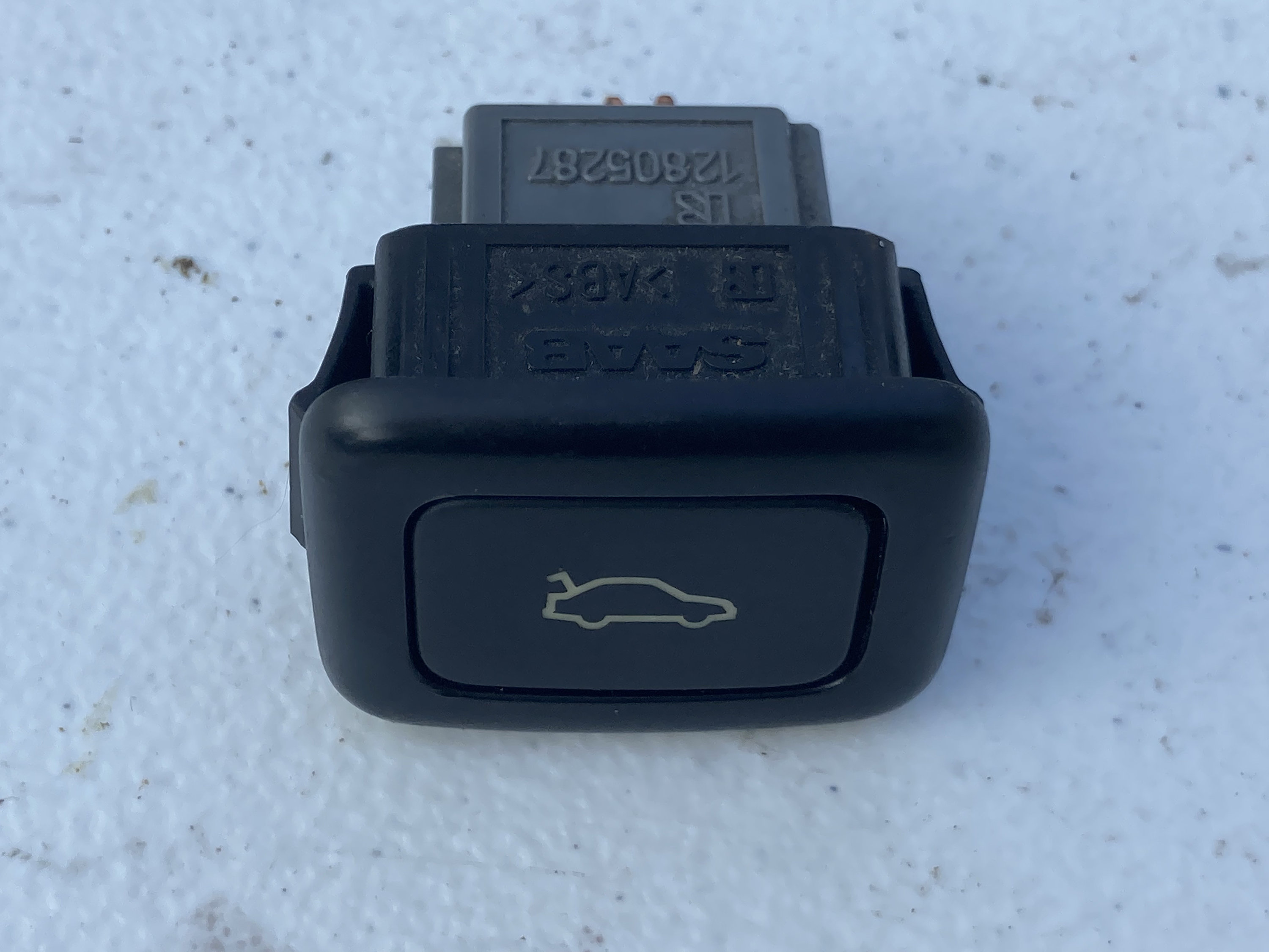 Saab 9 3 Trunk Release Button Switch 12805287 Etsy