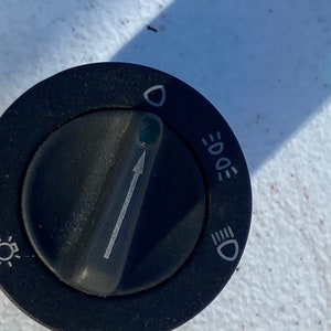 Saab 9000 Headlight Lamp control Switch 8590838