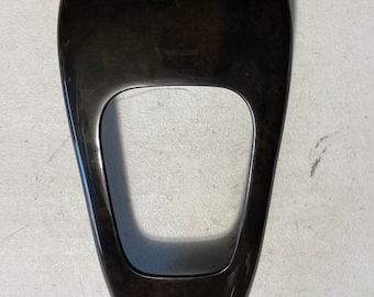 Saab 9 3 Center Console Shifter Trim AT 12804397 Black Wood