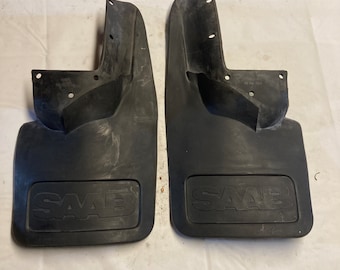 1986-1989 Saab 900 Classic Baffle Mud Flaps RH 9290941 LH 9290933
