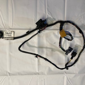 Saab 9 3 Rear Right Passenger Door Cable Harness 12758463