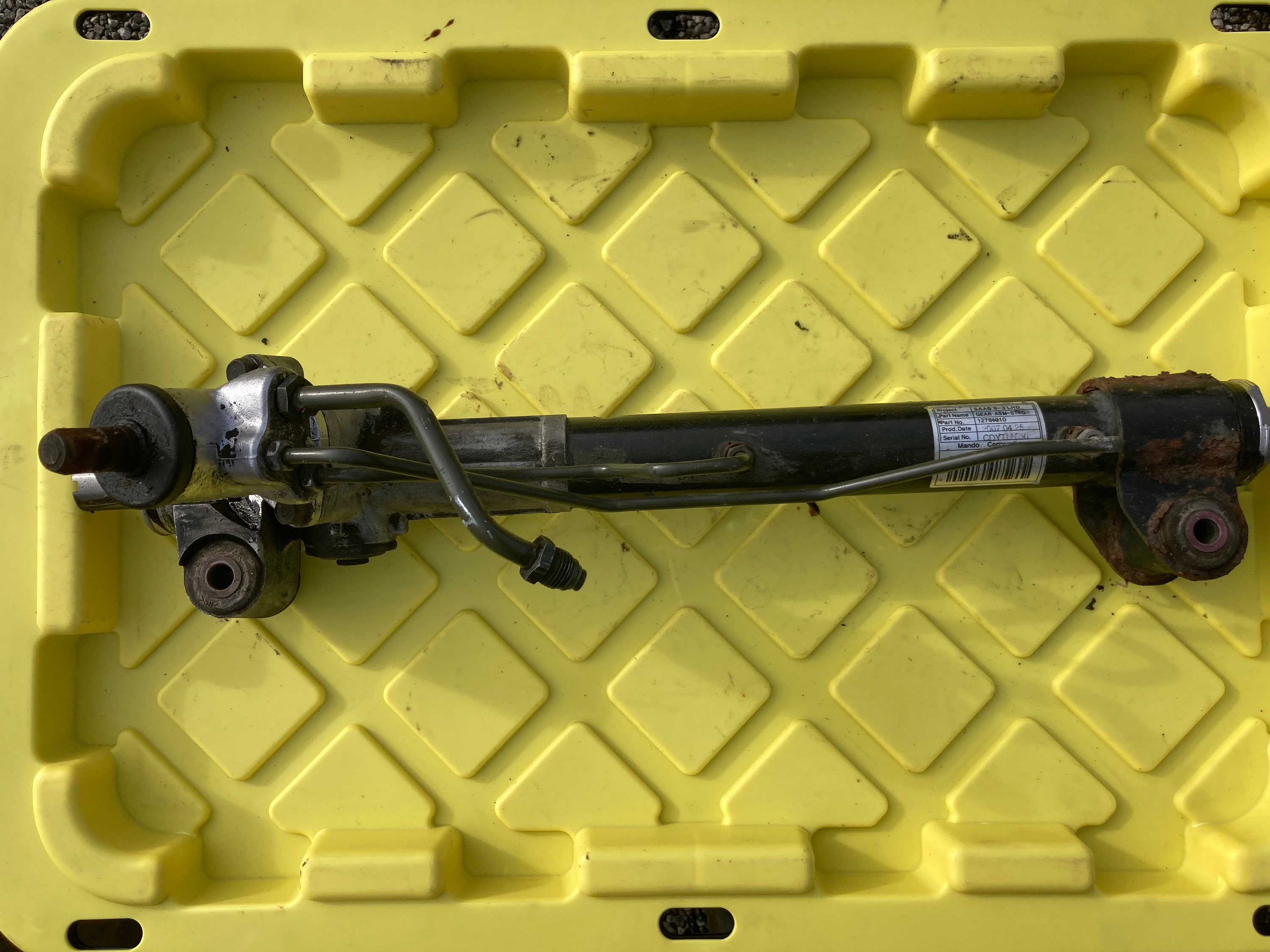 Saab 9 3 Power Steering Rack Gear ASM-STRG 12764910 - Etsy