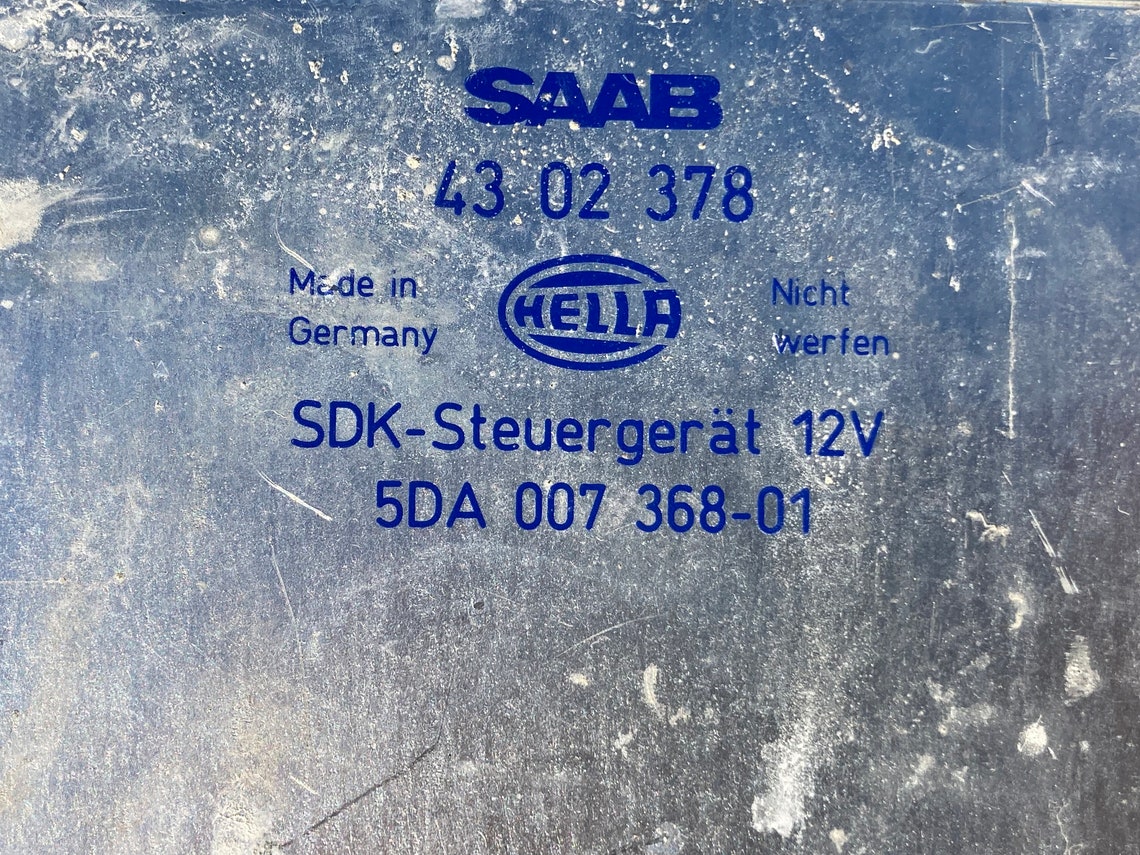 Saab 9000 Aero TCS Traction Control Throttle Control Unit ECU Etsy