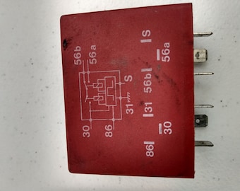 OEM Saab 900 9000 Headlight Relay – Fuse Box Compatible #9566647 (Used)