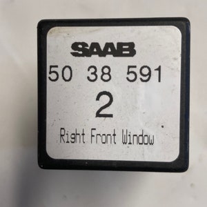 Saab 9 3 OG Convertible Relay 5038591
