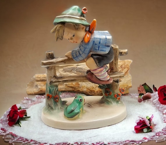 ヴィンテージのフンメル人形：安全への脱出、ゲーベル（西ドイツ