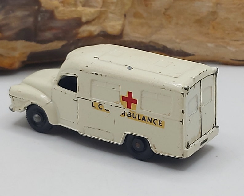 Vintage Lesney LOMAS AMBULANCE Diecast Toys, Made in England 1960s