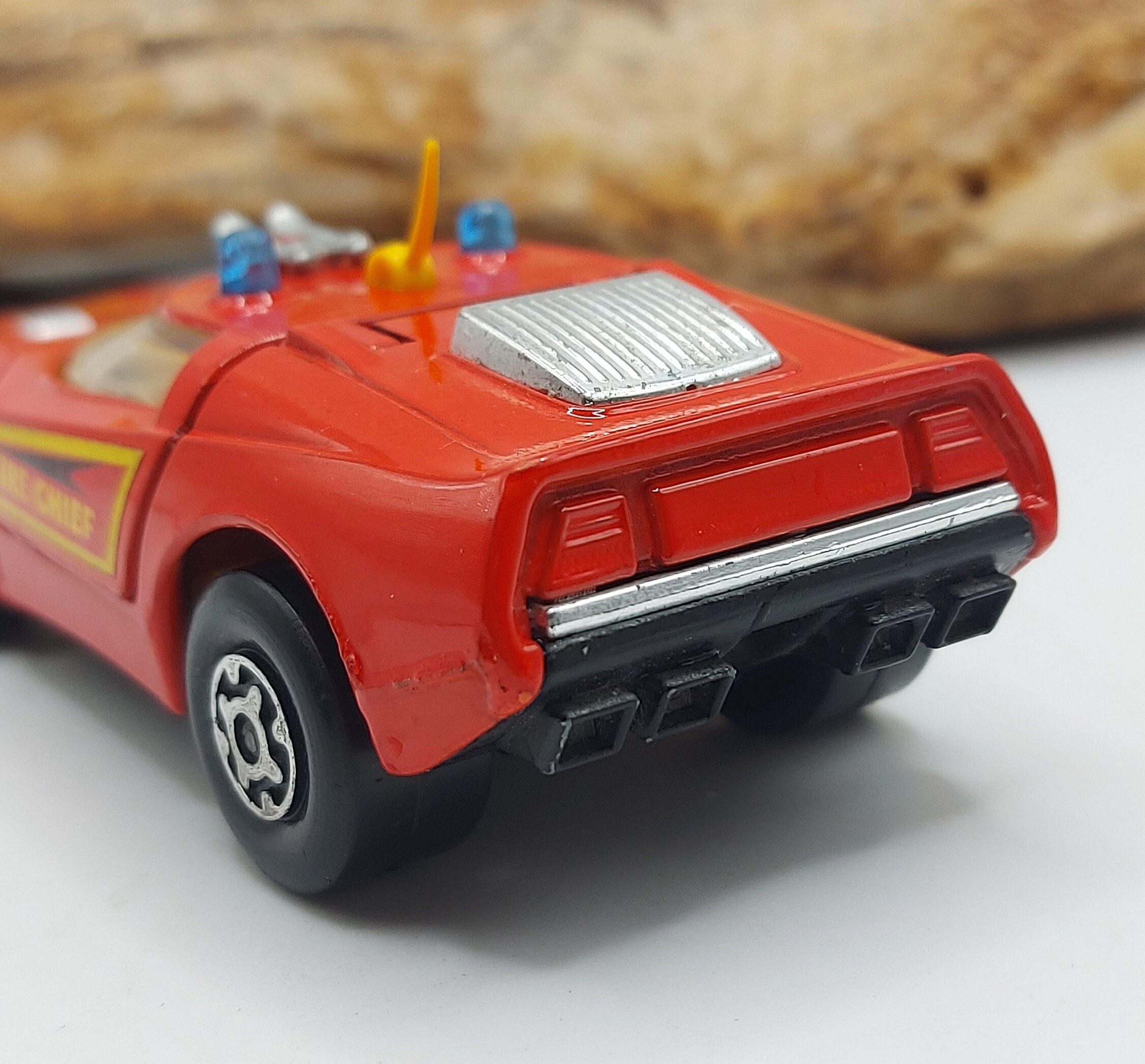 1971 Vintage Matchbox Speed Kings K-40 Shovel Nose Fire Chief