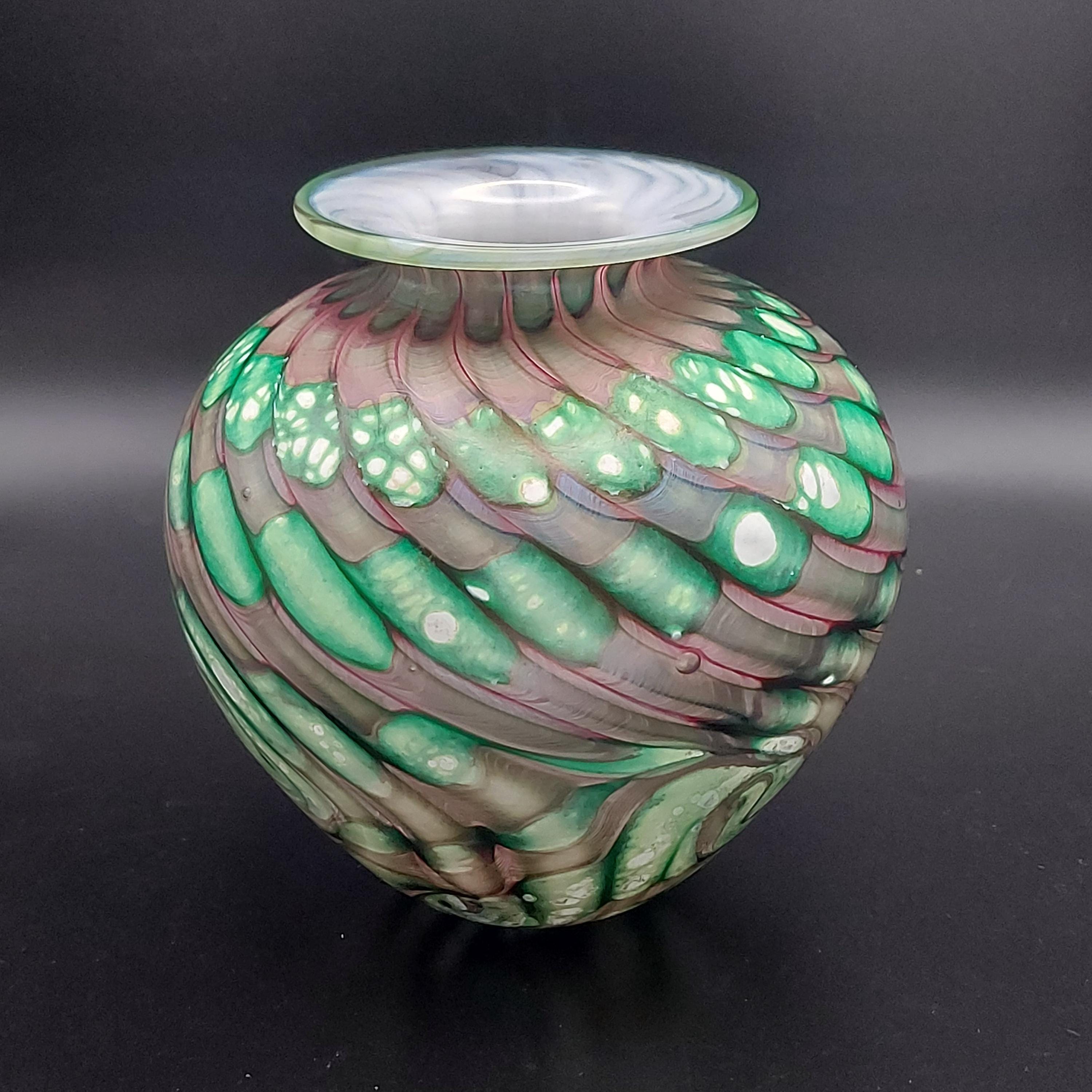 Isle of Wight Glass Vase - Etsy
