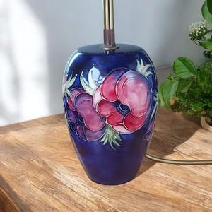 Moorcroft Lamp - Etsy Moorcroft Lamp - Etsy