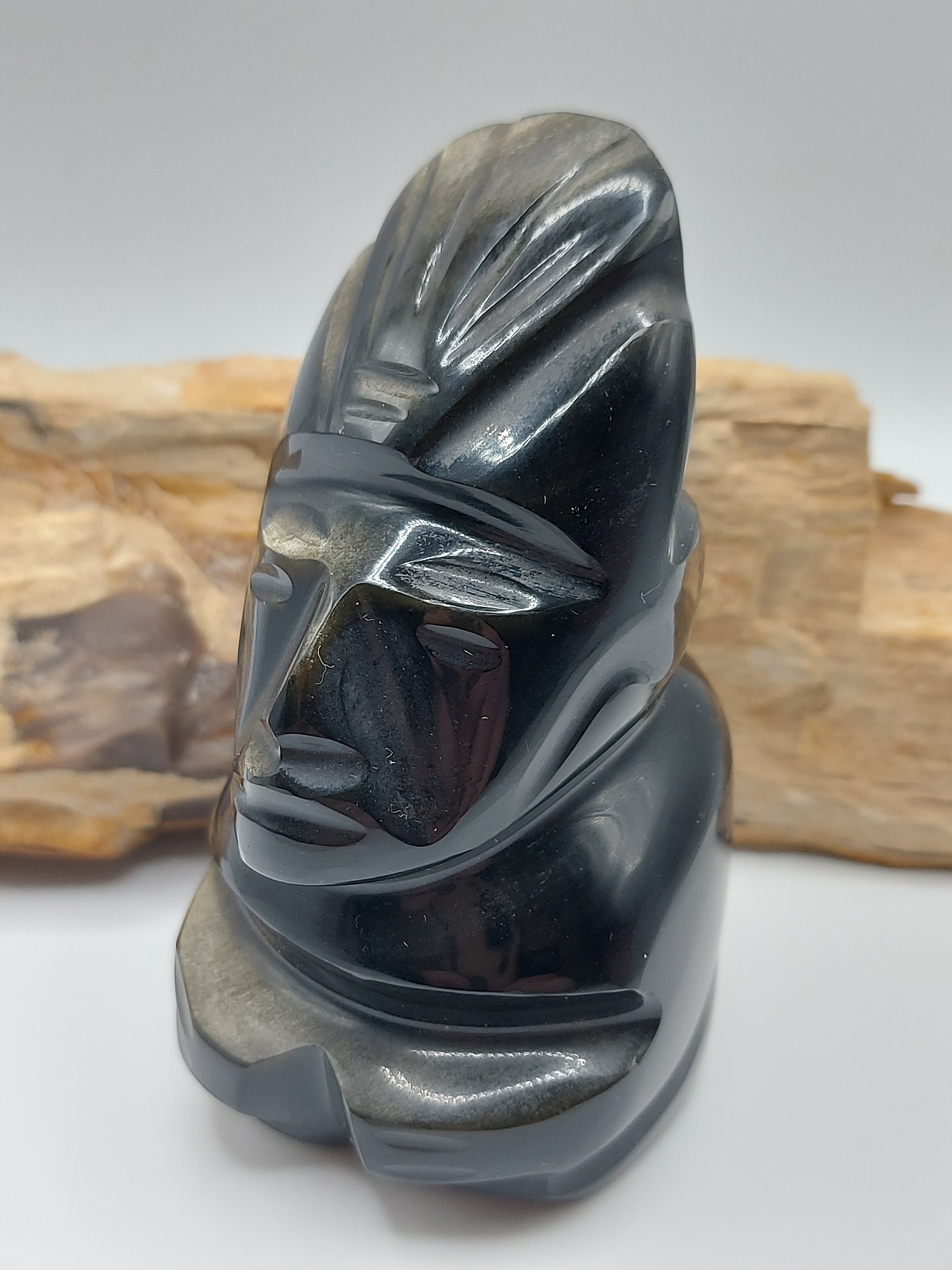 Mexico obsidian sculptures - Etsy 日本