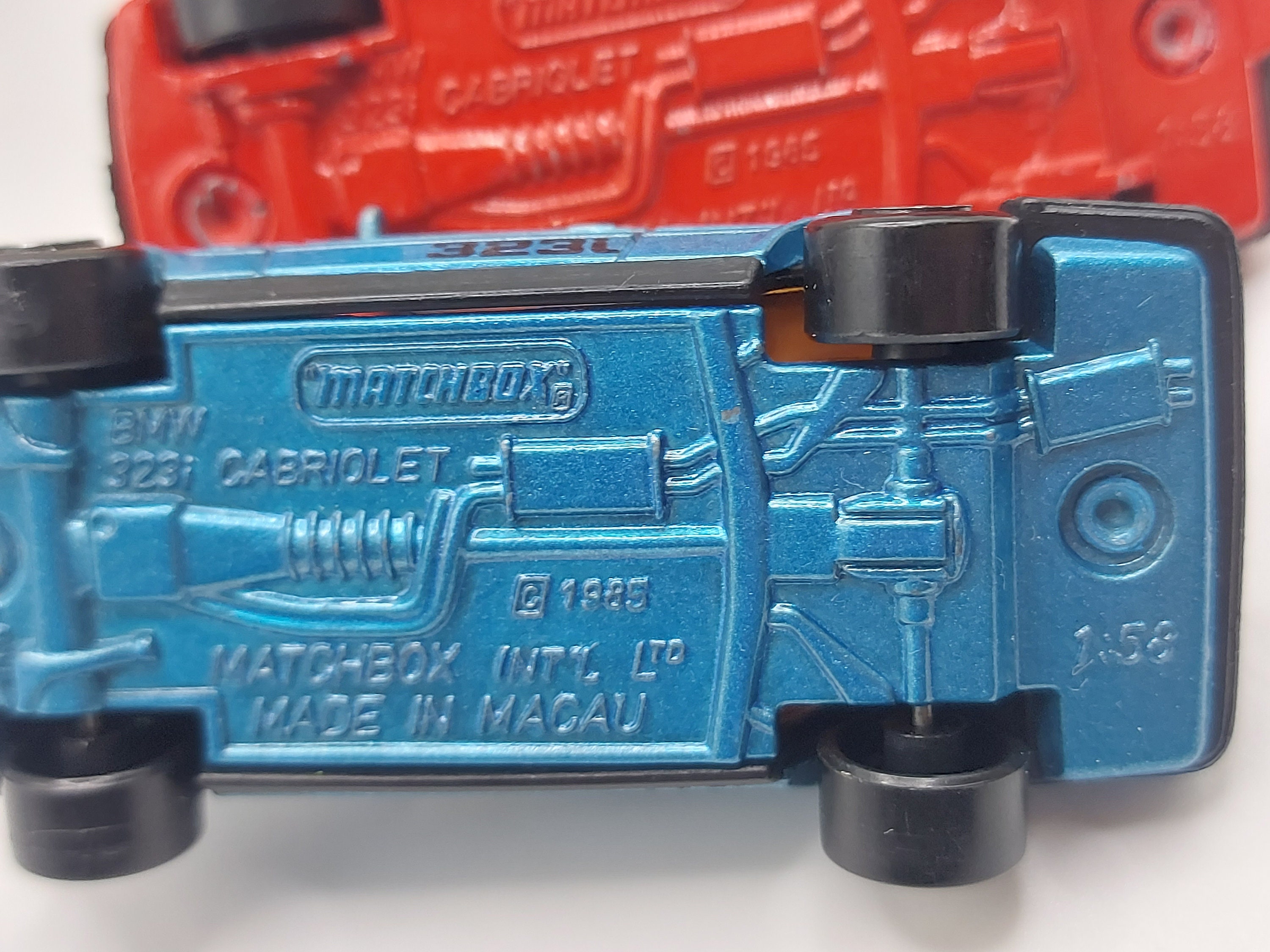 2 Vintage 1985 Matchbox BMW 323i Cabriolet Diecast Cars - Etsy