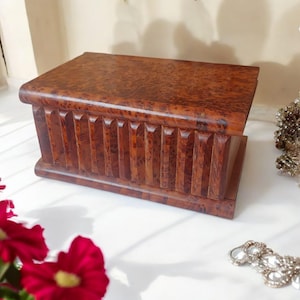 Vintage puzzle box, jewellery box, security box, handcrafted puzzle box, home decor, office decor, Moroccan made box,