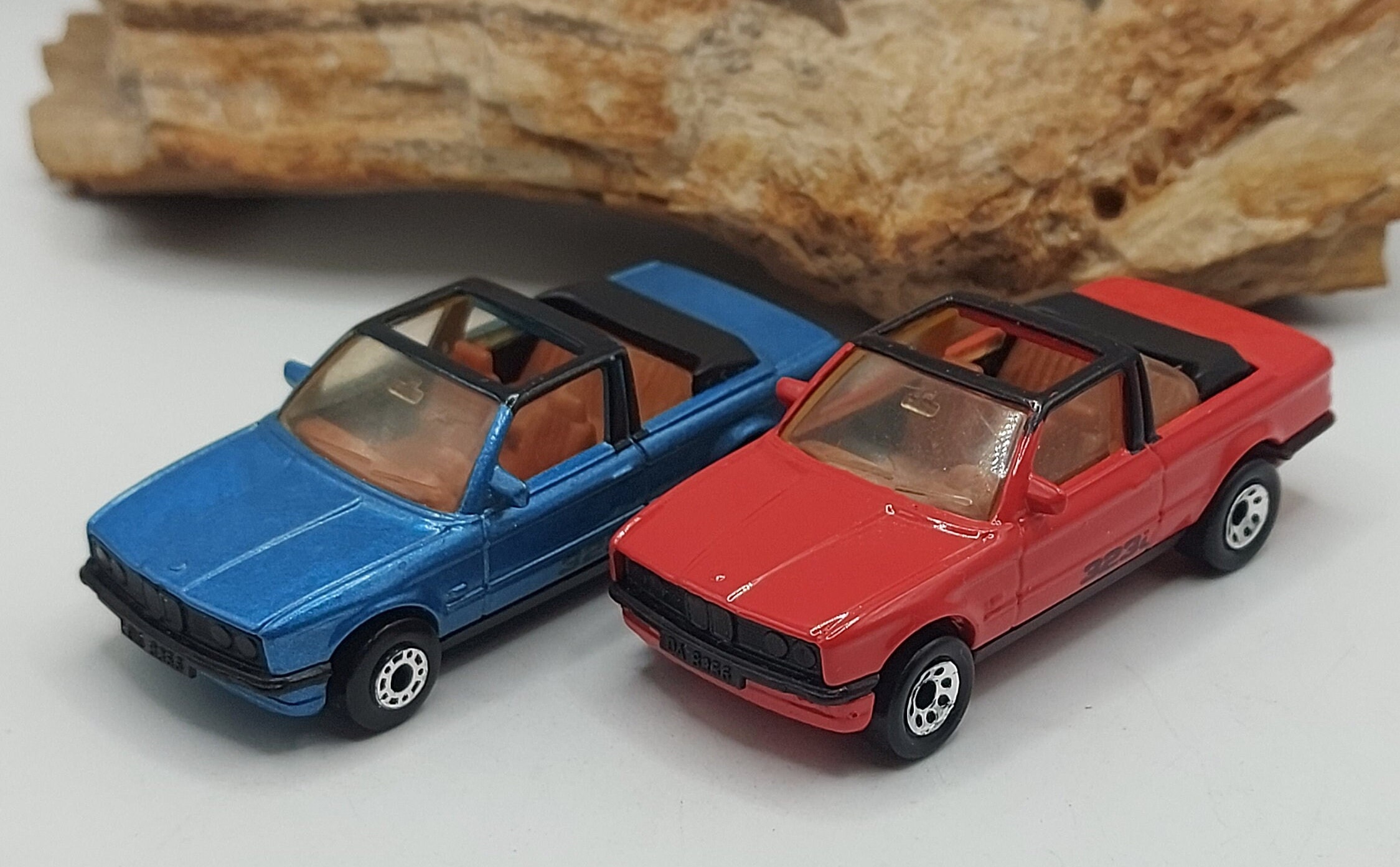 2 Vintage 1985 Matchbox BMW 323i Cabriolet Red Blue Perfect Gift for the BMW Enthusiasts Miniature Collectable Diecast Cars 1.58 Scale Etsy