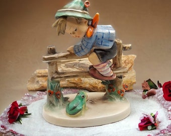 ヴィンテージのフンメル人形：安全への脱出、ゲーベル（西ドイツ