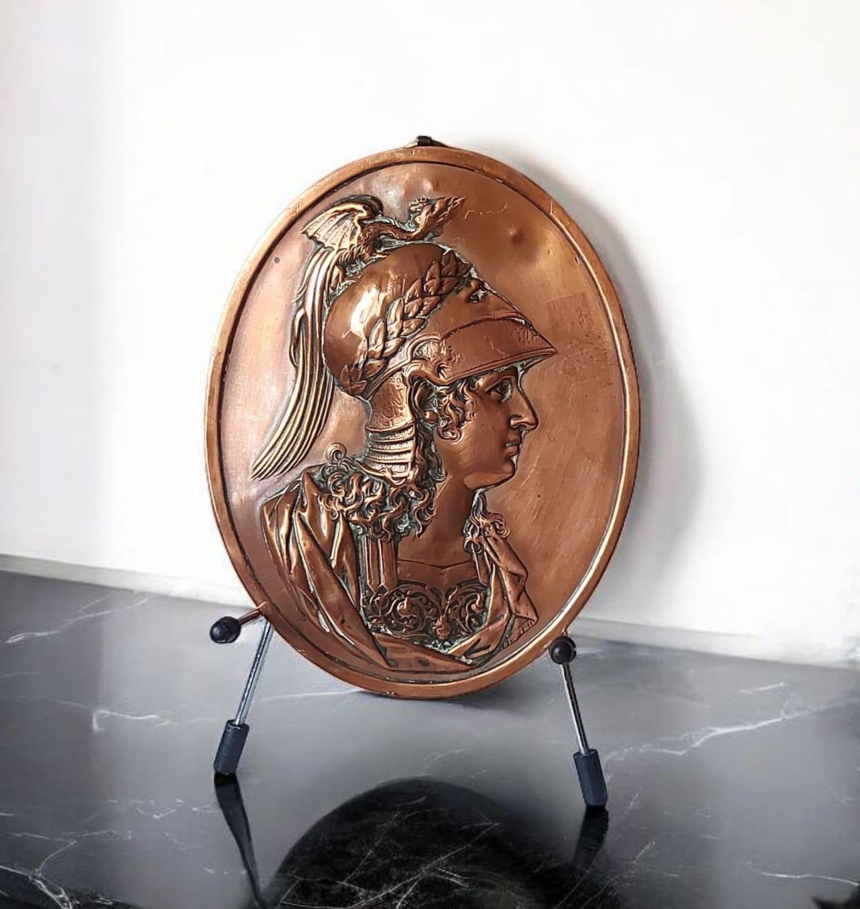 ギリシャ神話 銅プレート2枚
